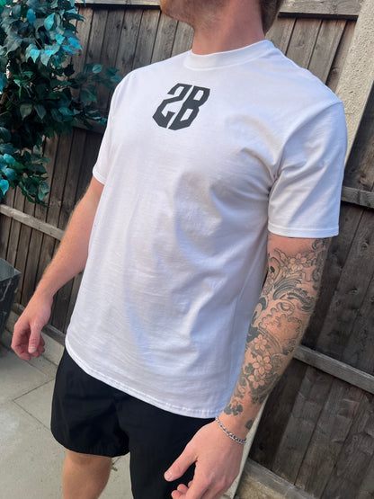 "Primero" tee in white
