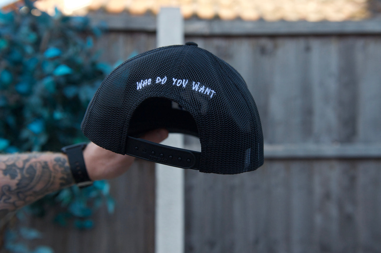 Five Panel Trucker "Charcoal Black"
